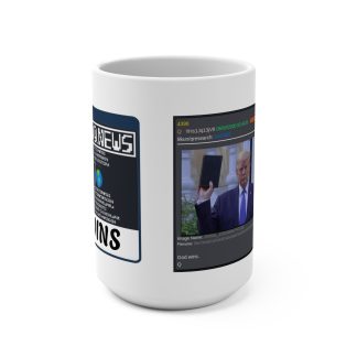 GOD WINS - Hot Drink Mug 15oz
