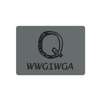 Q WWG1WGA - Metal Art Sign